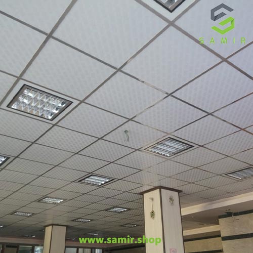 قیمت تایل روکش PVC پشت آلومینیوم با تخفیف ویژه
